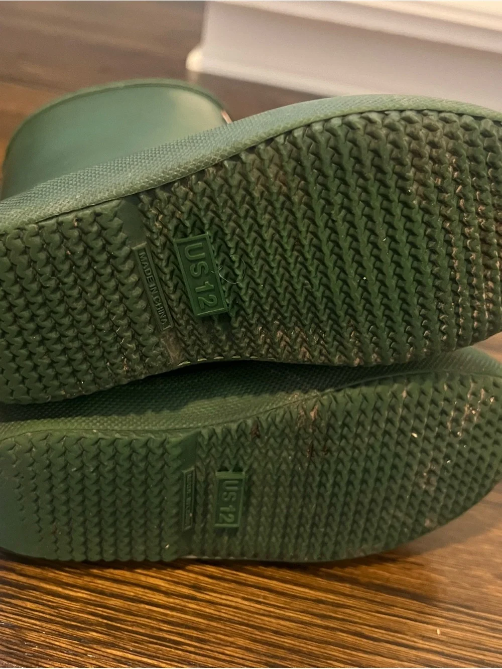 Hunter Classic Kids Green Rain Boots